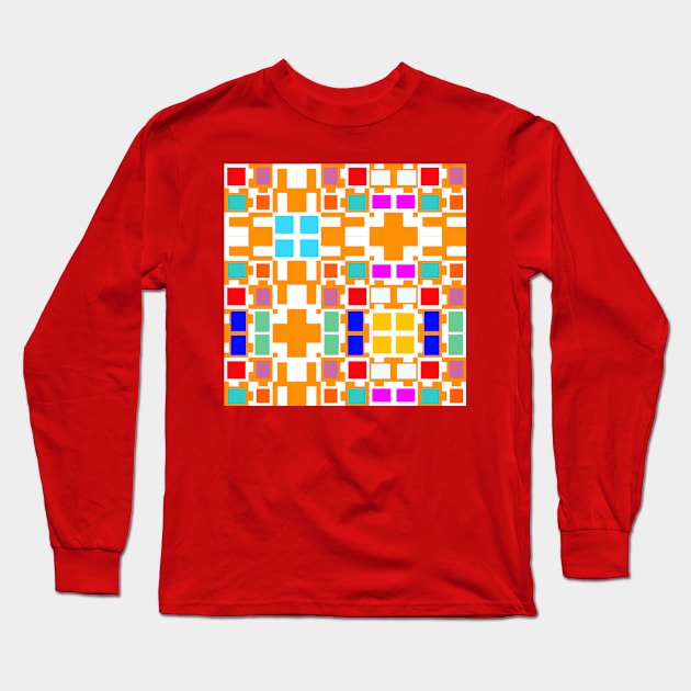 CHECKERED 2 Long Sleeve T-Shirt by impacteesstreetwear